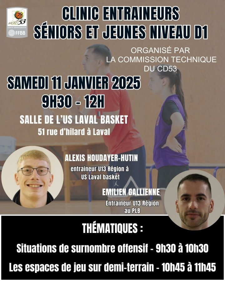 Clinic Entraîneur 2025