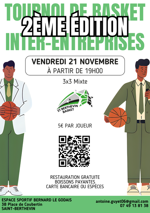 Tournoi inter-entreprise : US Saint-Berthevin Basket