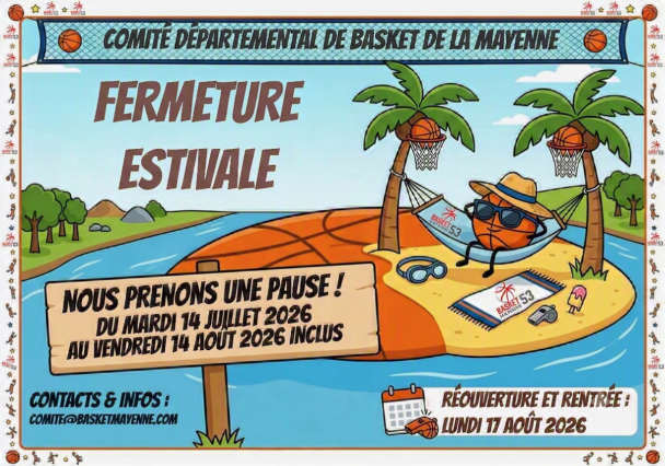 Fermeture du Comité Départemental de la Mayenne