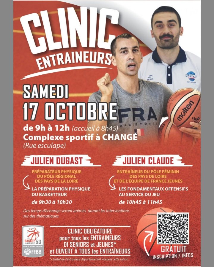 Clinic entraîneur départemental 2026