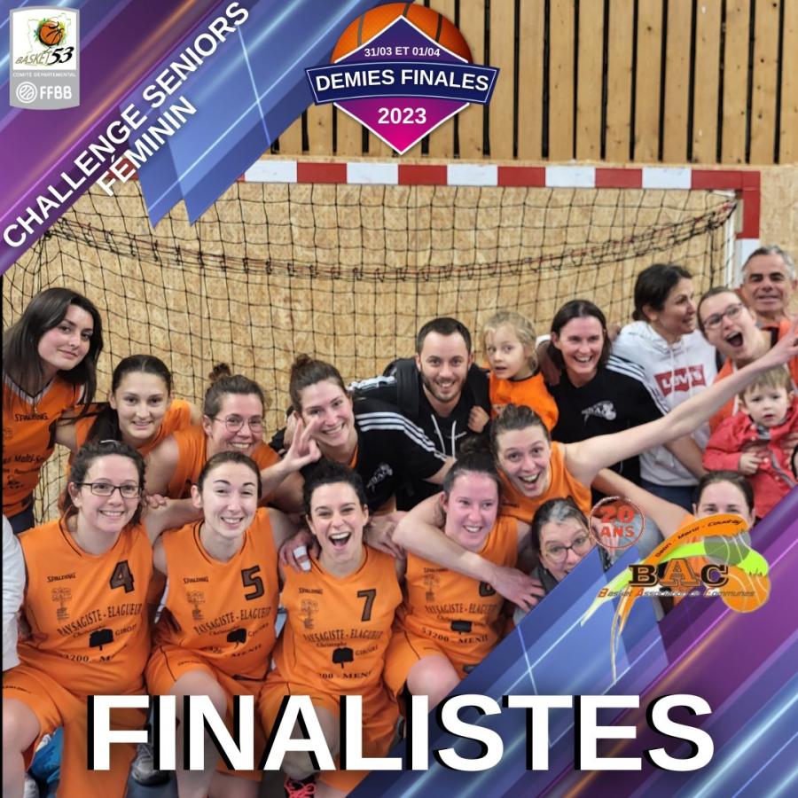 Finalistes Challenge séniors