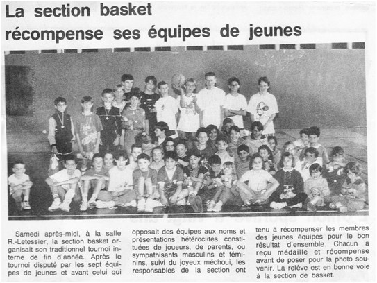 PHOTO N 20 article Ouest-France 1991