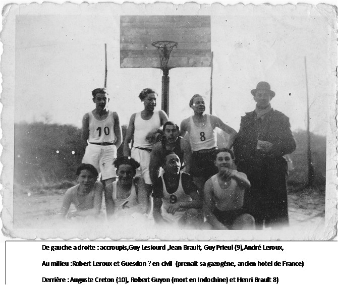 PHOTO N1 1re equipe 1942