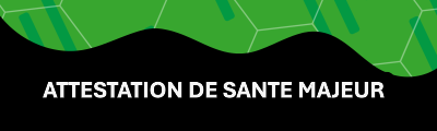 Attestation questionnaire de santé (personne majeur)