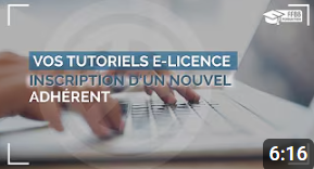 Inscription d'un nouvel adhérent | FFBB 2021